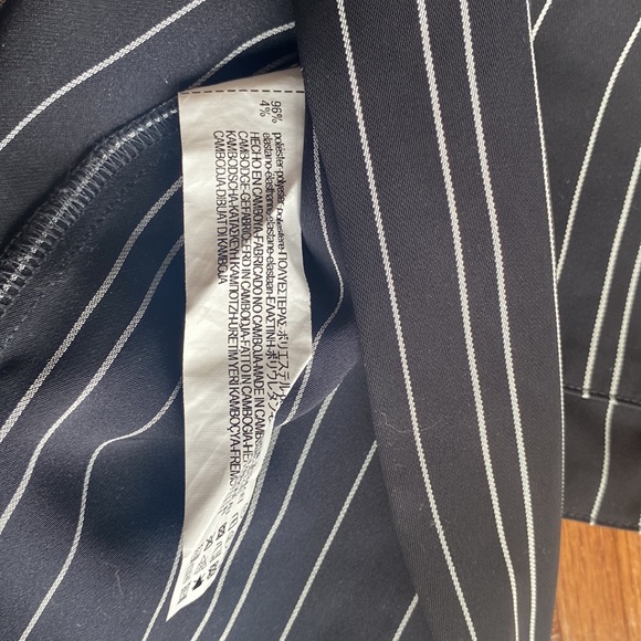 Zara basic striped duster vest - Picture 3 of 4